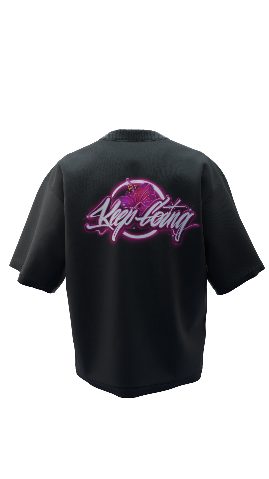 Keep Going Artwork Streetwear Tee 230 gsm