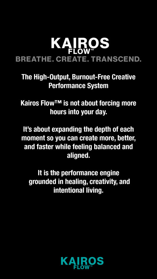 Kairos Flow™ - One-Page Guide
